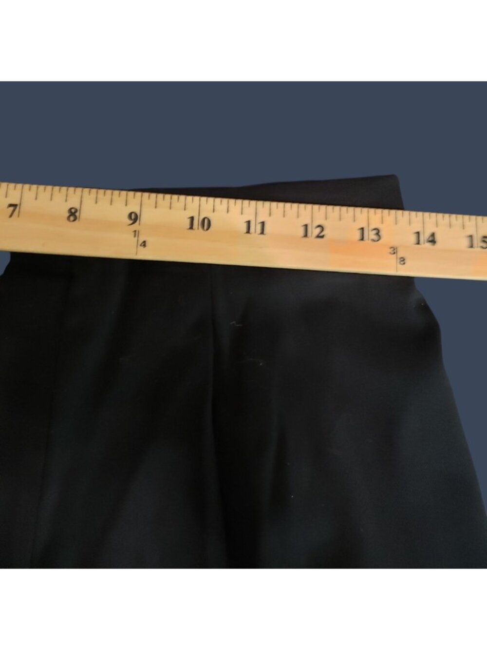 Briggs NY Womens Pleated Straight Dress Pants Black Size 8 - Picture 5 of 16